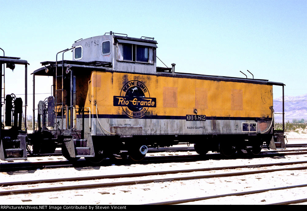 Rio Grande caboose DRGW #1482